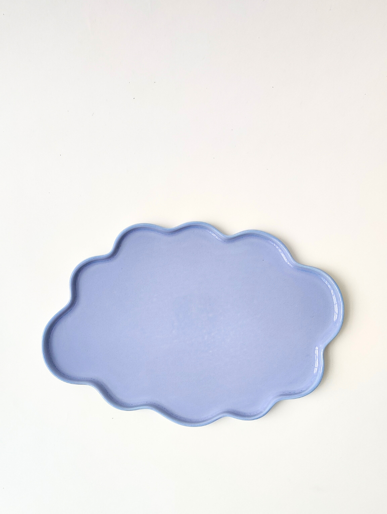 Munkaa Design pilvilautanen värissä vaaleansininen.